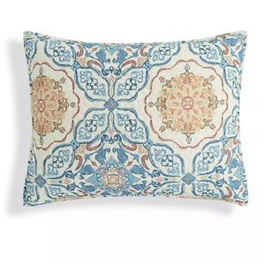 Printed Tile Quilted Sham (2) std